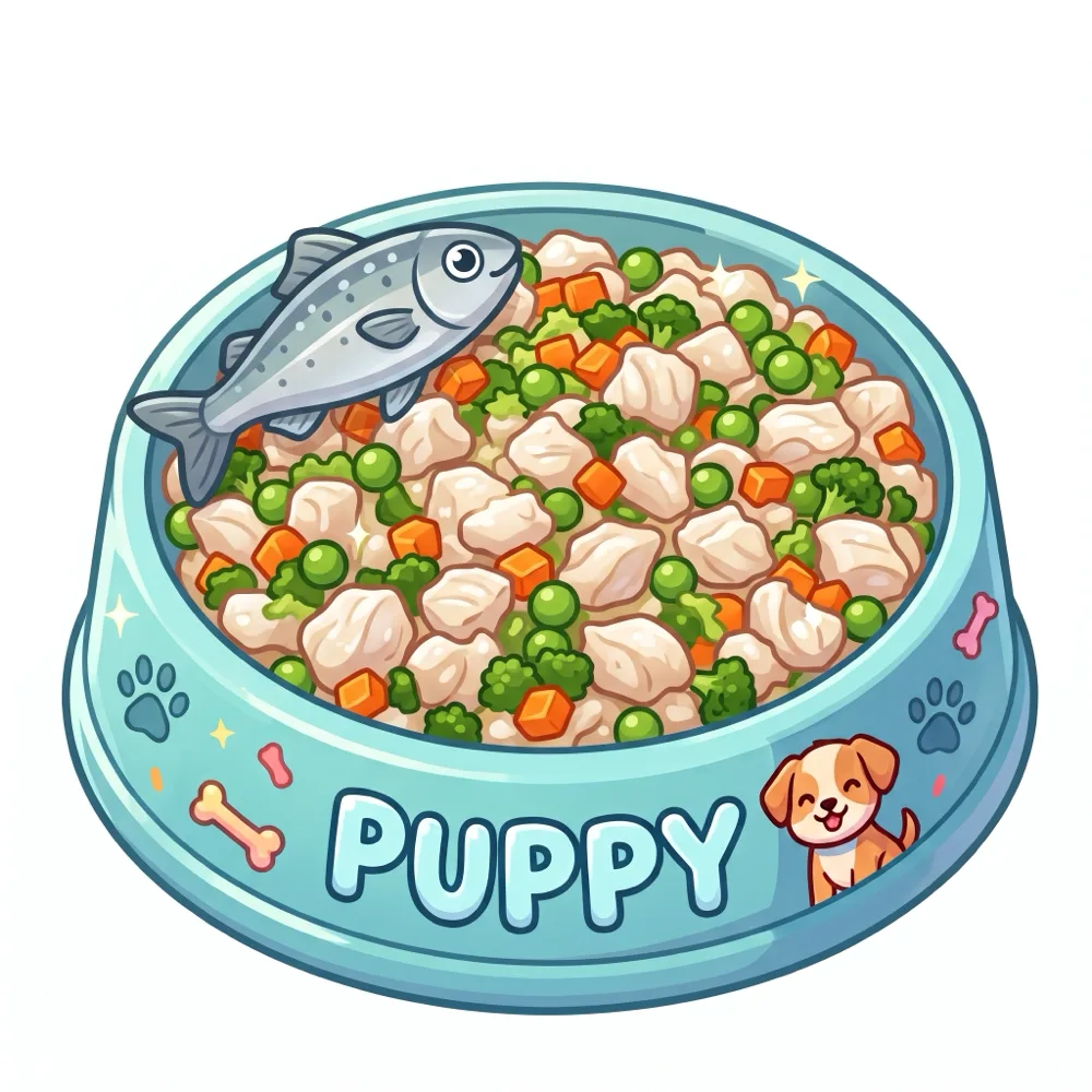 Ricetta Puppy al Merluzzo con riso